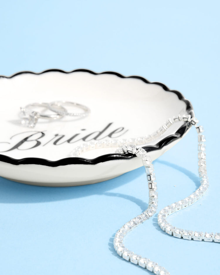 Classic Bride Ring Dish - Ring Tray