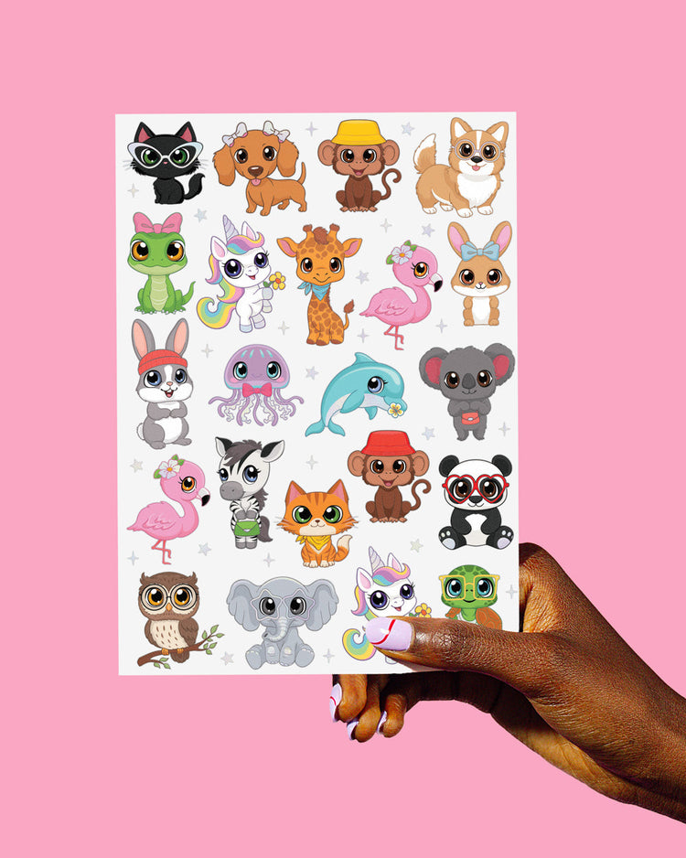 Big Eyed Tats - 48 temporary tattoos