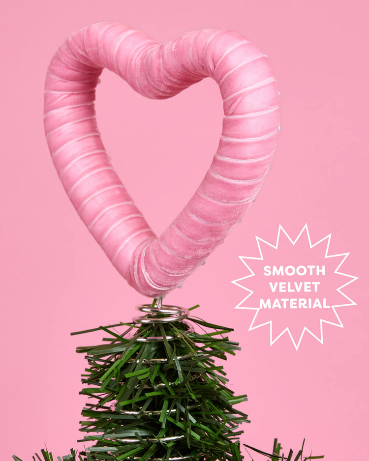 Love & Pearls Treetopper - pink treetopper