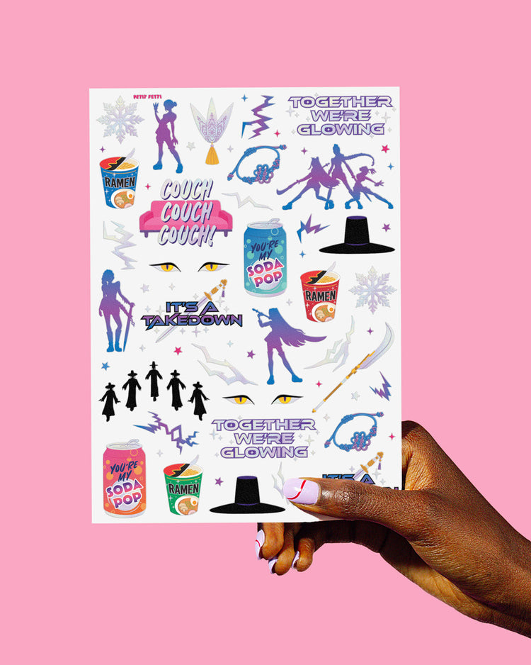 Takedown Tats - 68 temporary tattoos