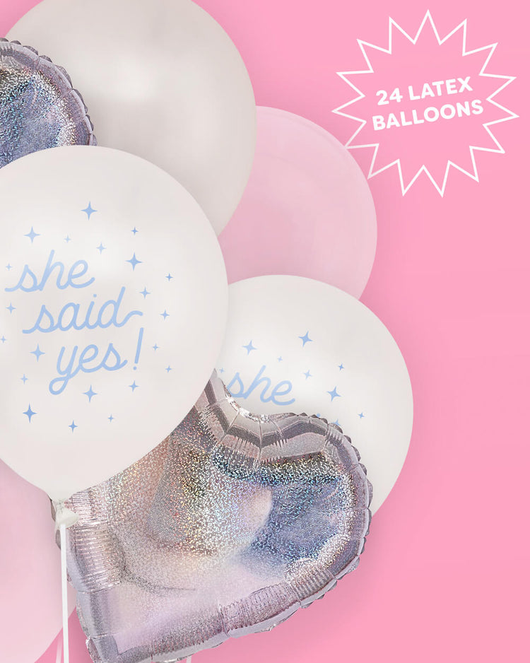 Engaged Era Balloons - set of 20 balloons