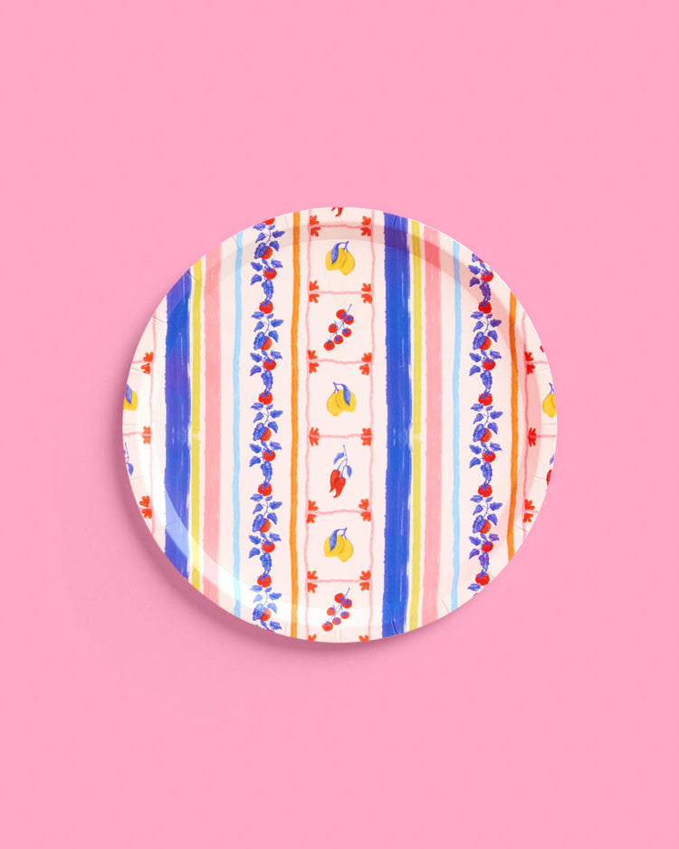 Italian Capri Plates - 32 paper plates