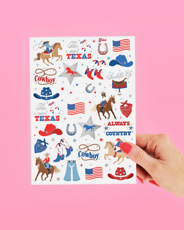 This Ain't Texas Tats - 54 temporary tattoos
