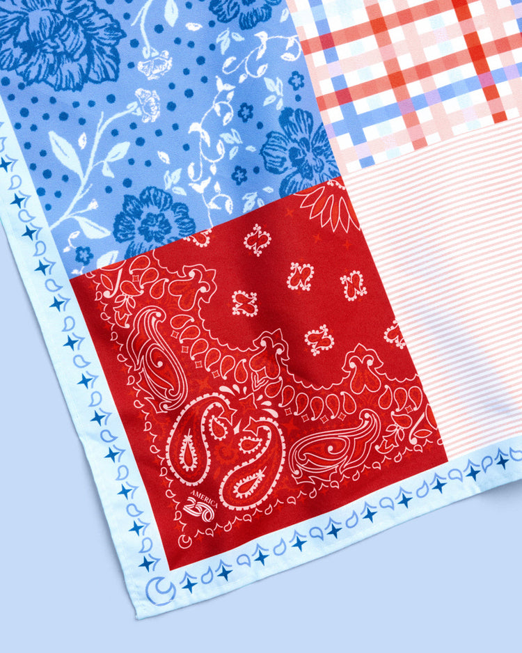 America 250 Headscarf - square headscarf
