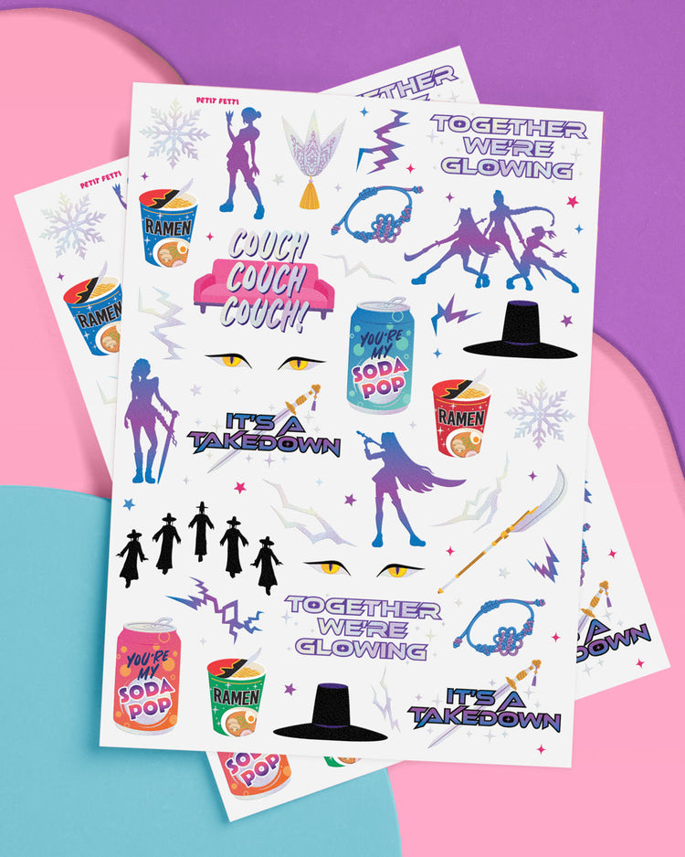 Takedown Tats - 68 temporary tattoos