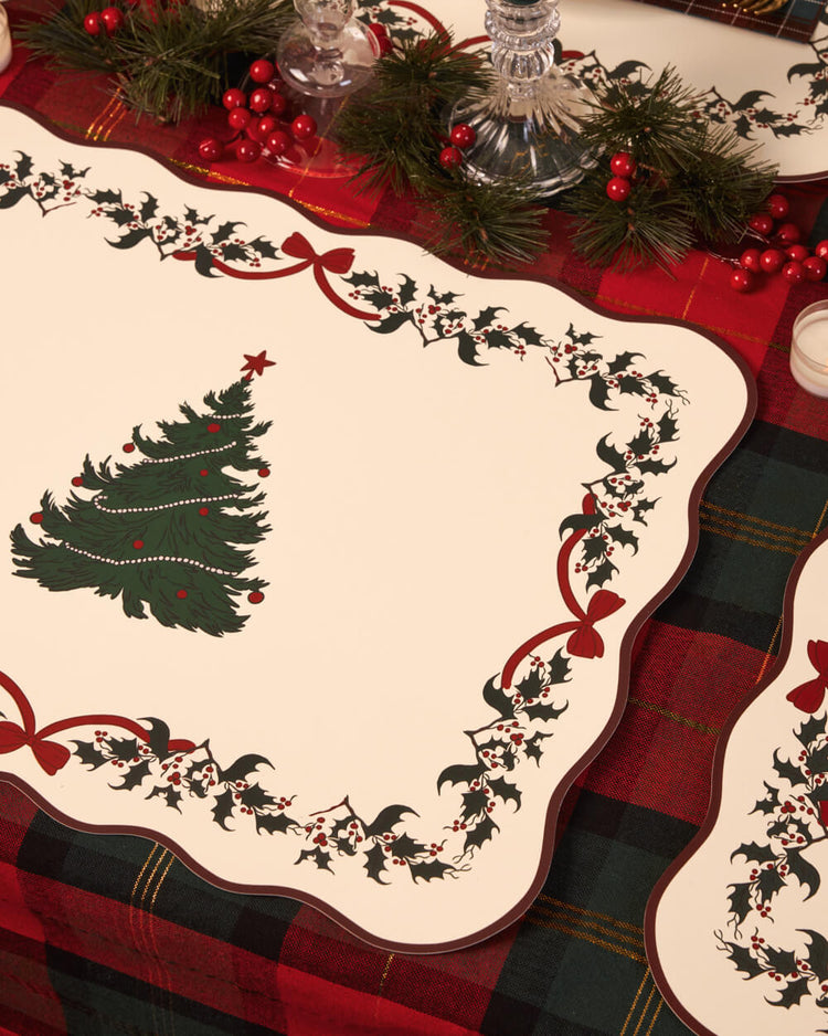 Seasons Greetings Placemats - set of 25