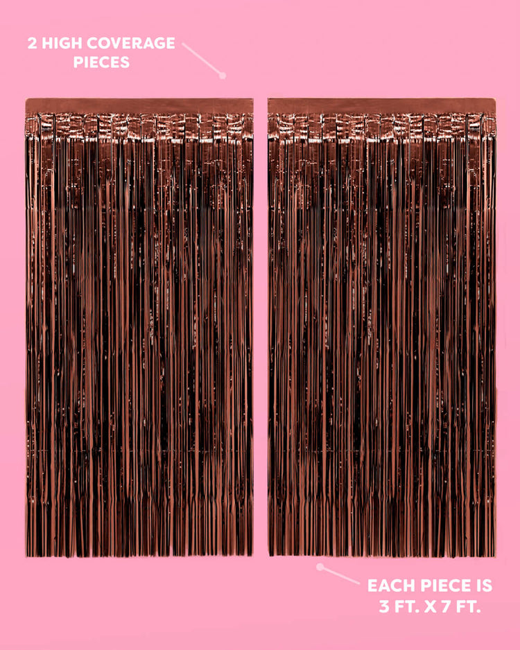 Espresso Martini Curtain - set of 2 curtains