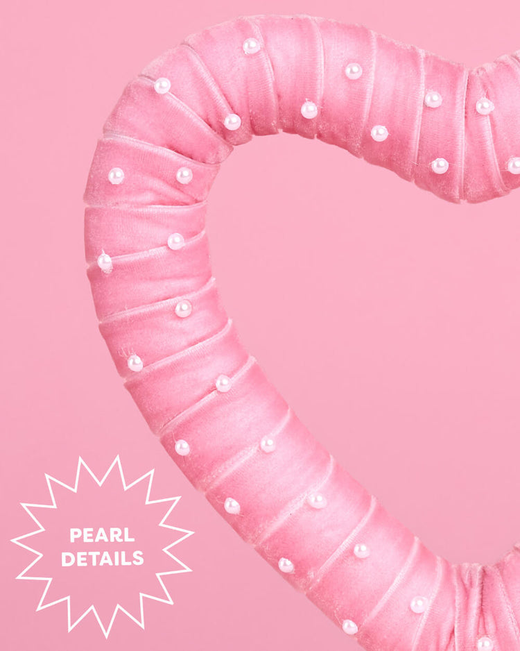 Love & Pearls Treetopper - pink treetopper