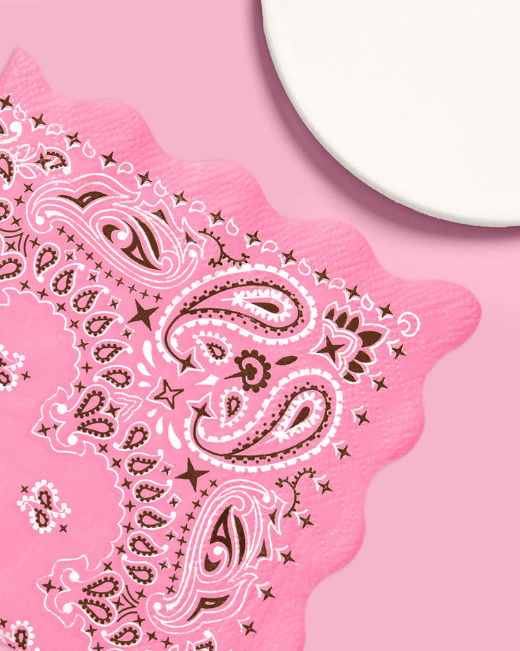 Cowgirl Napkins - 24 napkins + 2 designs