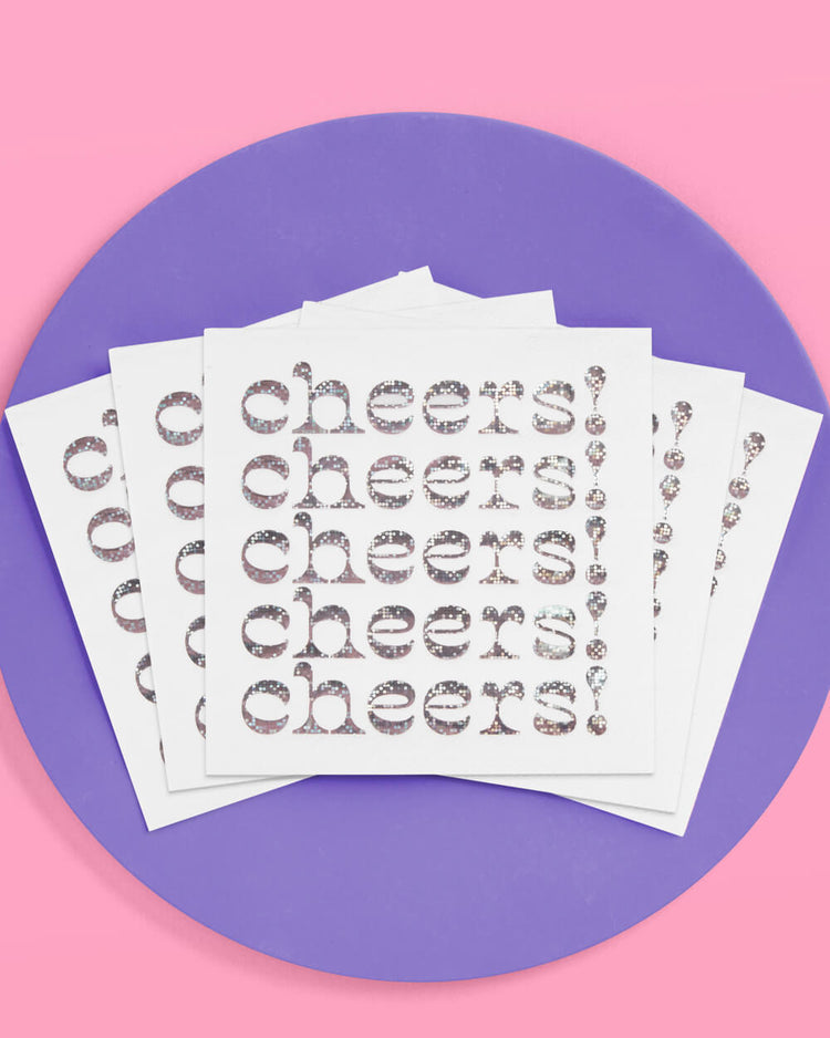 Shimmer Party Pack - plates + napkins