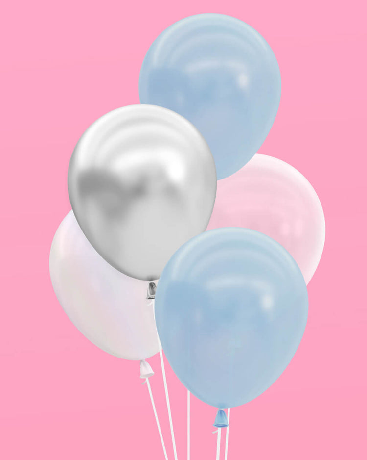 Cloud Nine Trio - tats, banner + balloons