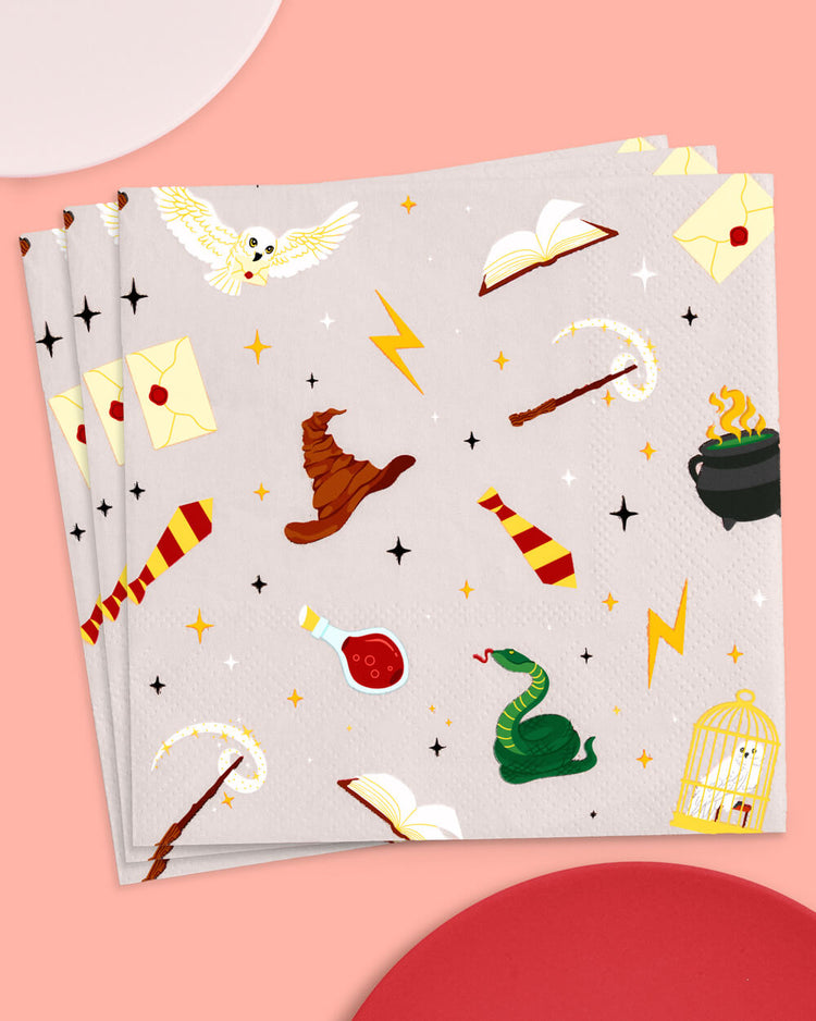 Wizard in Training Napkins - 25 paper napkins