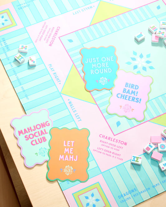 Mahjong Duo - shuffler cards + game mat
