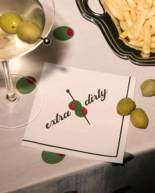 Extra Dirty Napkins - 25 paper napkins