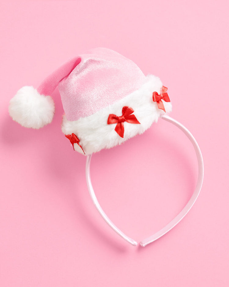 Pinkmas Headband - Holiday Hair Accessory
