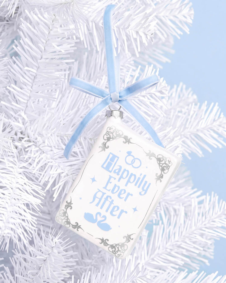 Happily Ever After Ornament - Printed Holiday Ornament