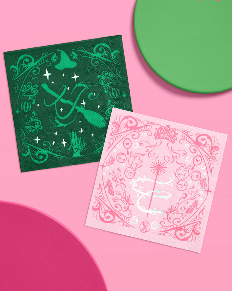 Emerald City Napkins - 24 paper napkins