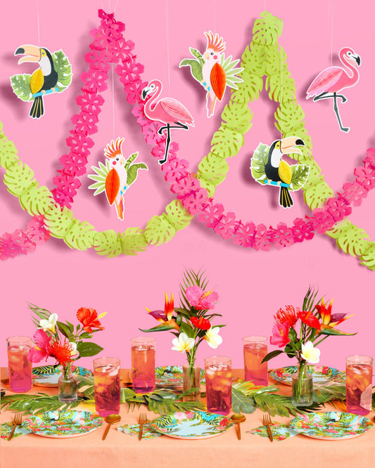 Tropical Accordions - tropical banner