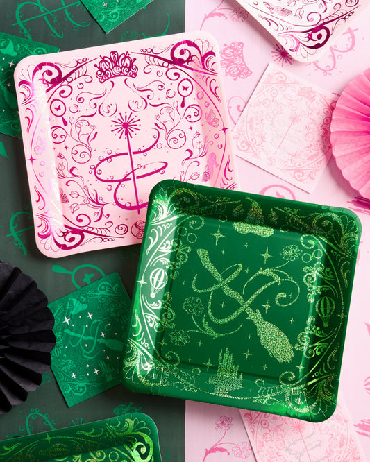 Emerald City Plates - 24 paper plates