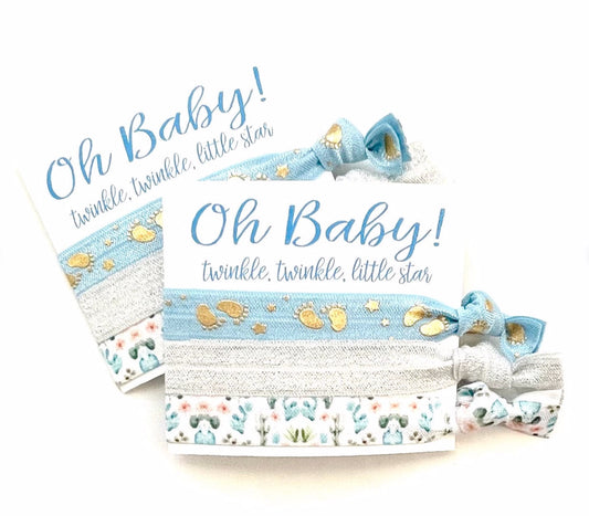 OH Baby! Baby Shower Favors | Hair Tie Favor, Unique Baby Shower Favors Girl, Boy